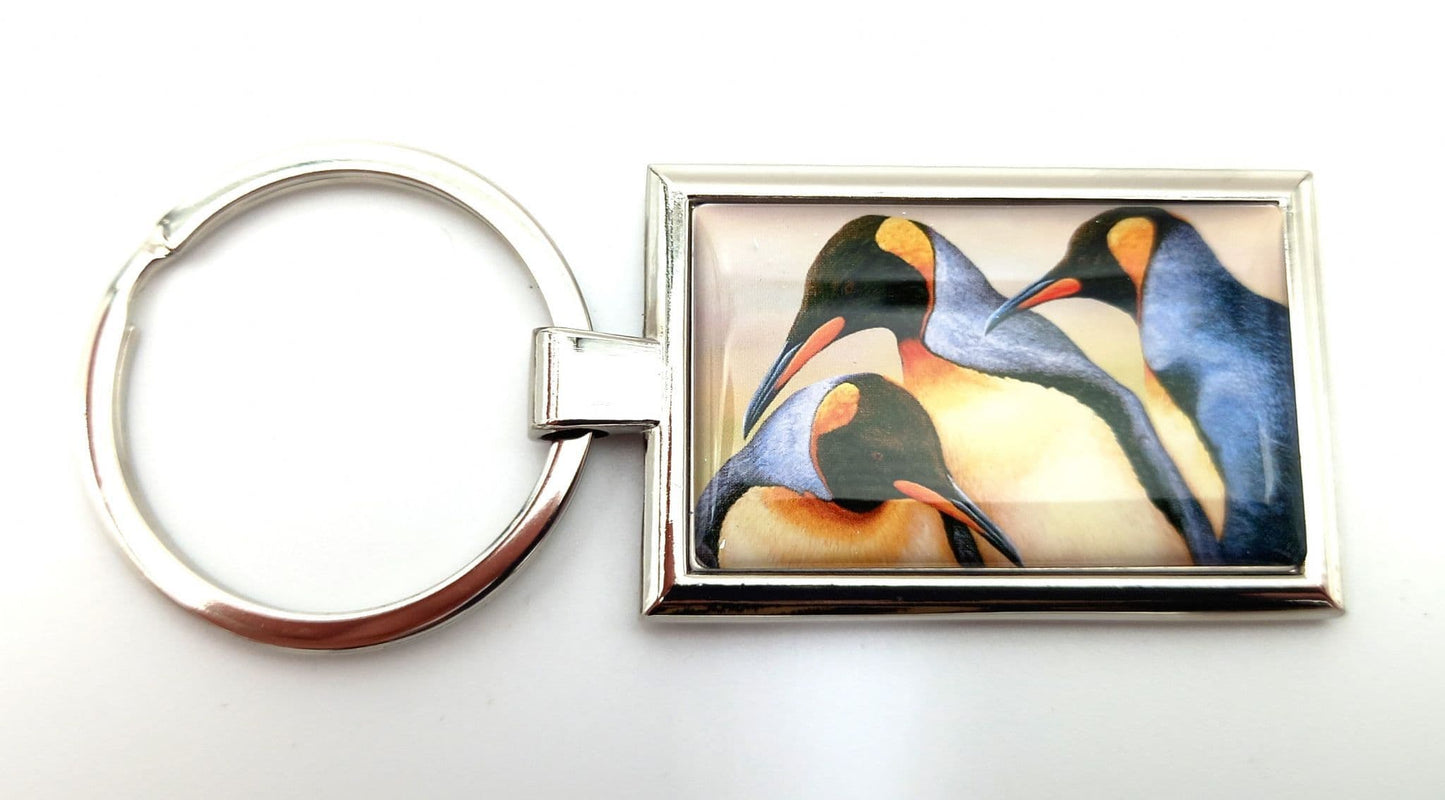 King Penguin Keyring