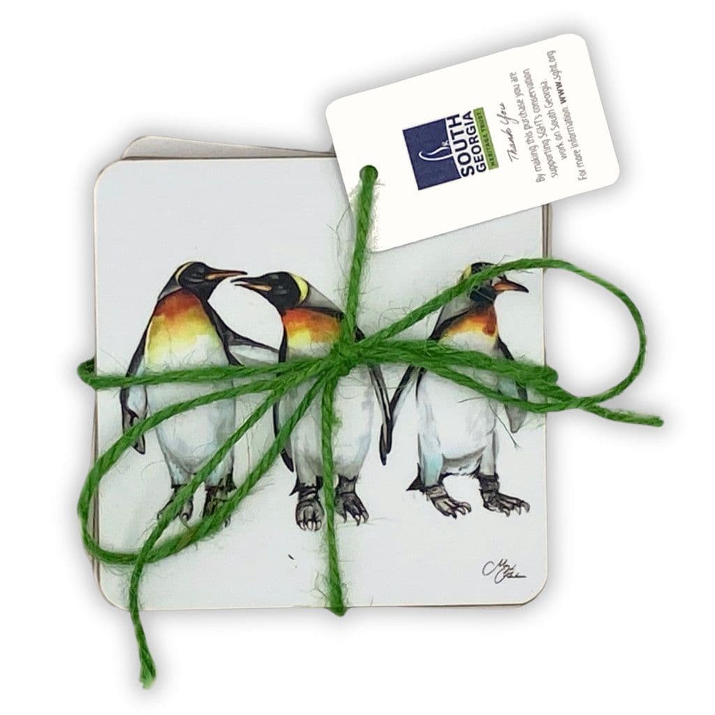 Melamine Penguin Coaster (Pack of 4)