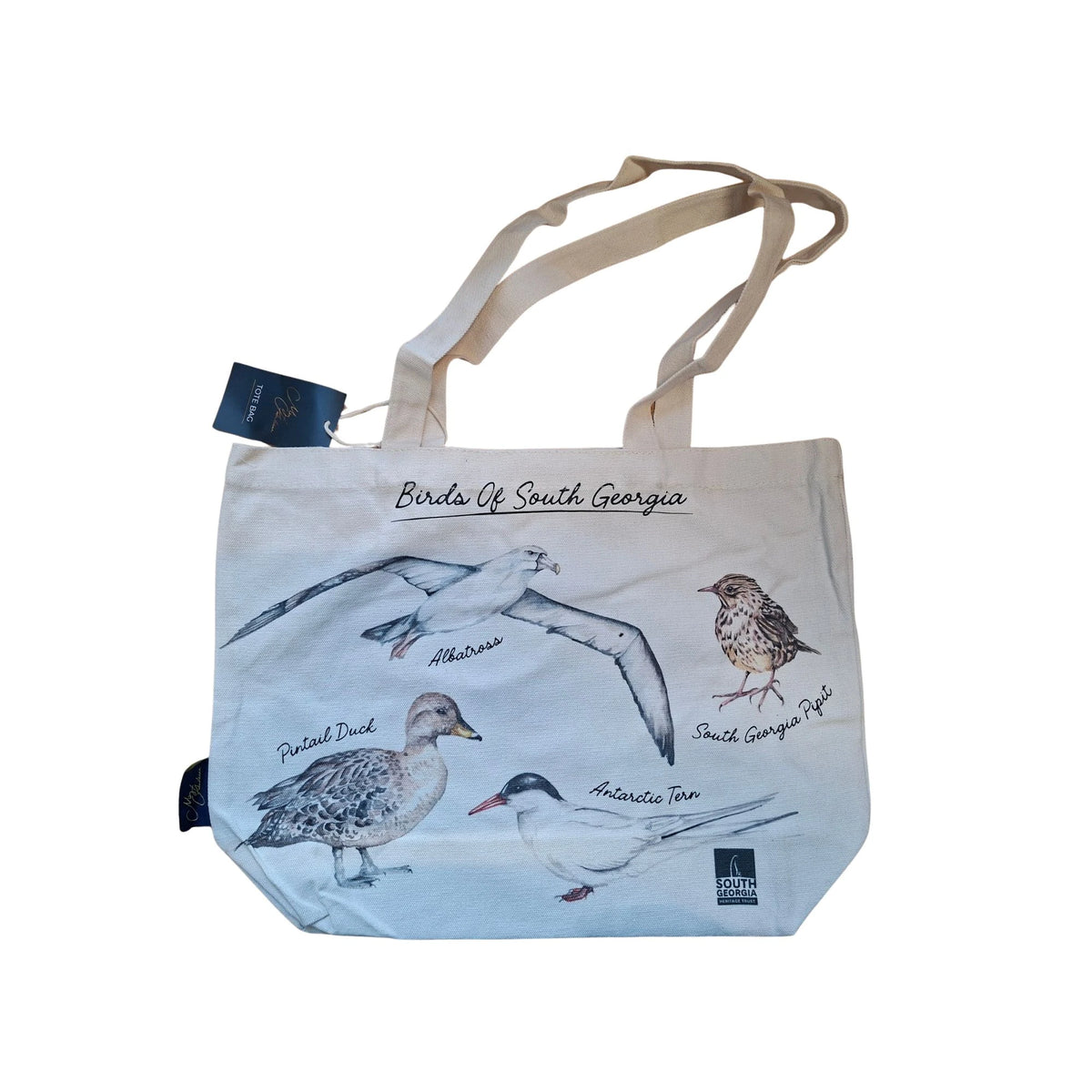 **NEW** Meg Hawkins Birds of South Georgia Tote Bag