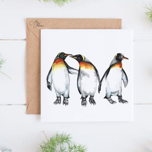 **NEW** King Penguin Greetings Card