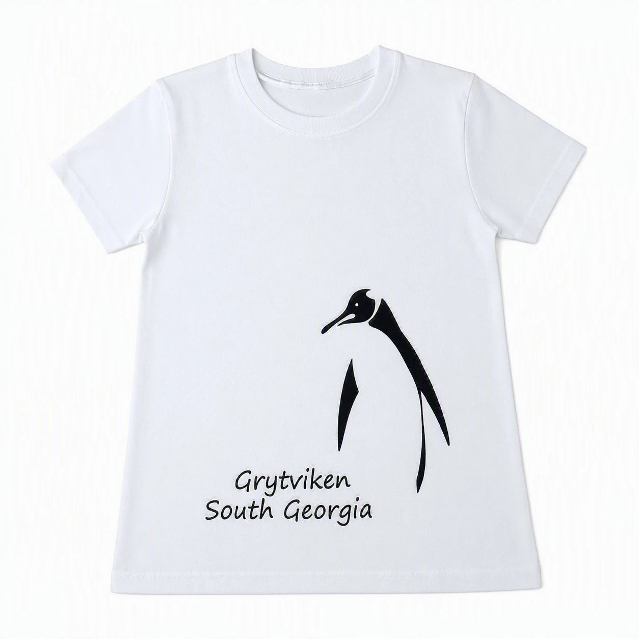 **NEW** Kids Penguin Outline T Shirt