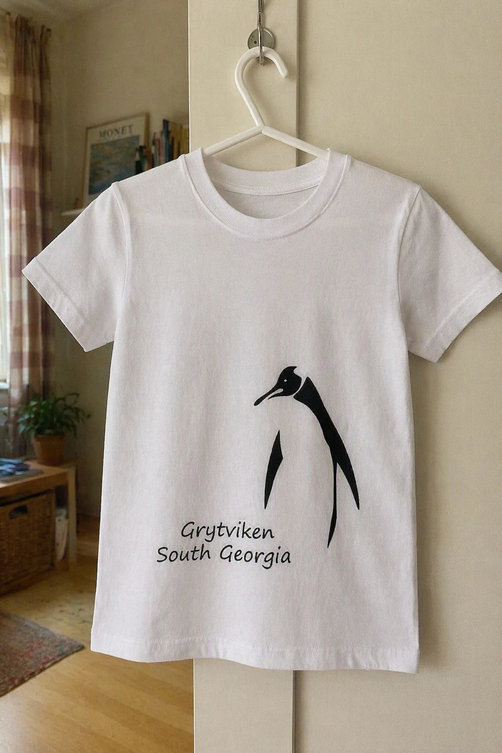 **NEW** Kids Penguin Outline T Shirt