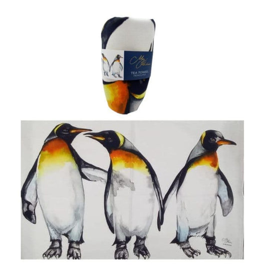 Penguin Trio Tea Towel