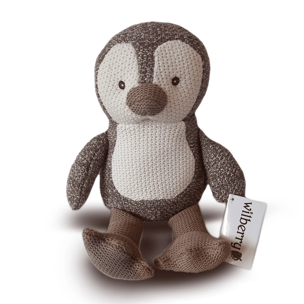 "Knitted" Penguin Toy