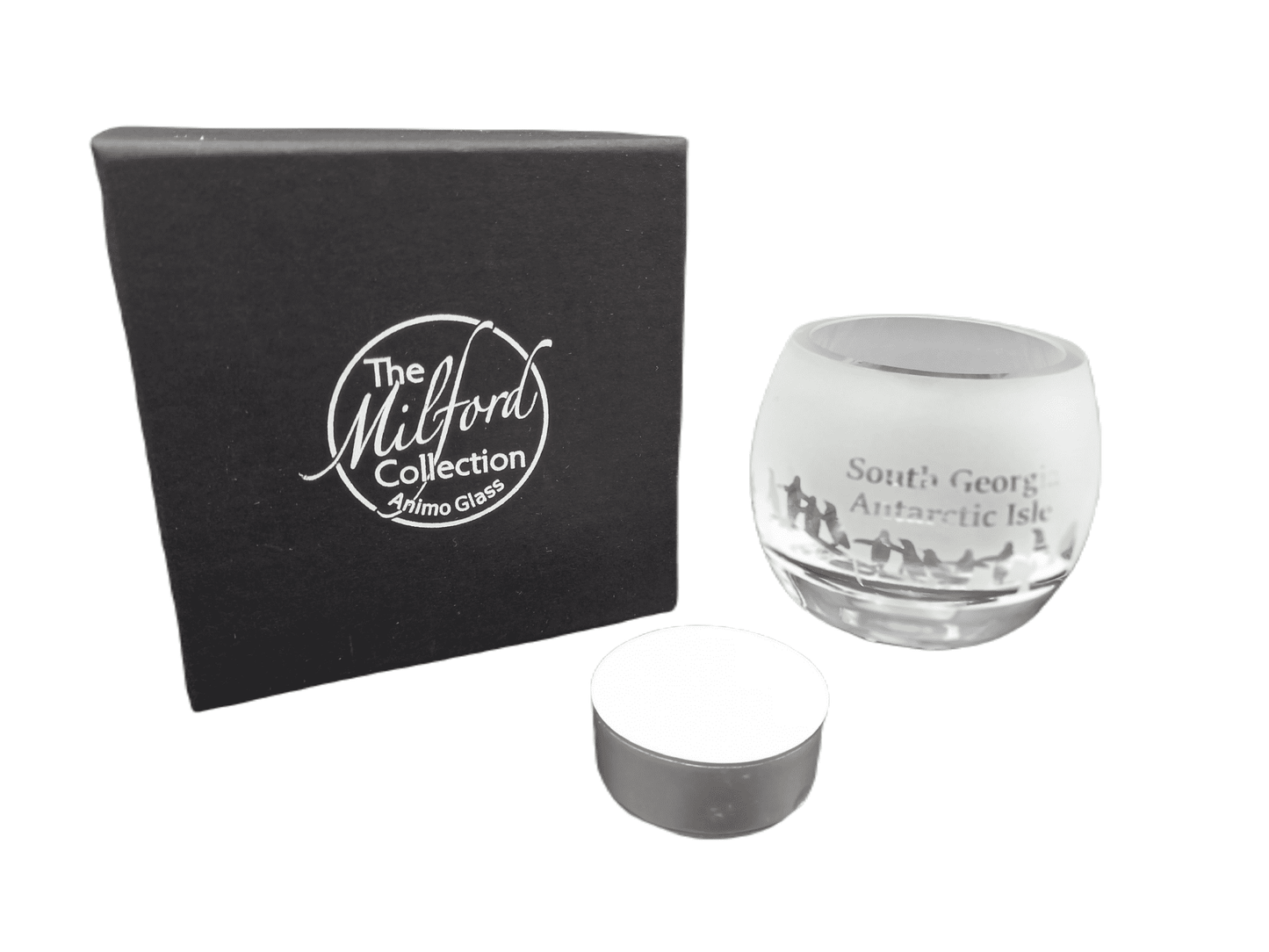 Penguin Glass Tealight