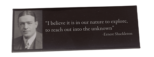 Shackleton Quotation Fridge Magnets