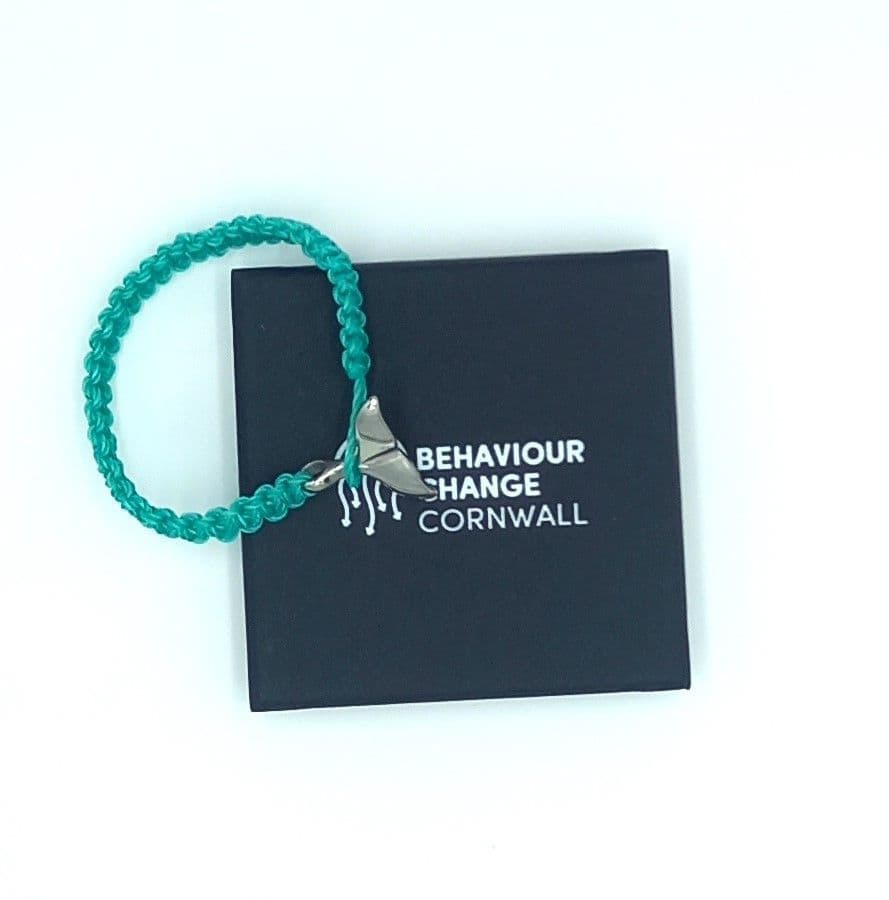 Whale Tail Bracelet (Blue)