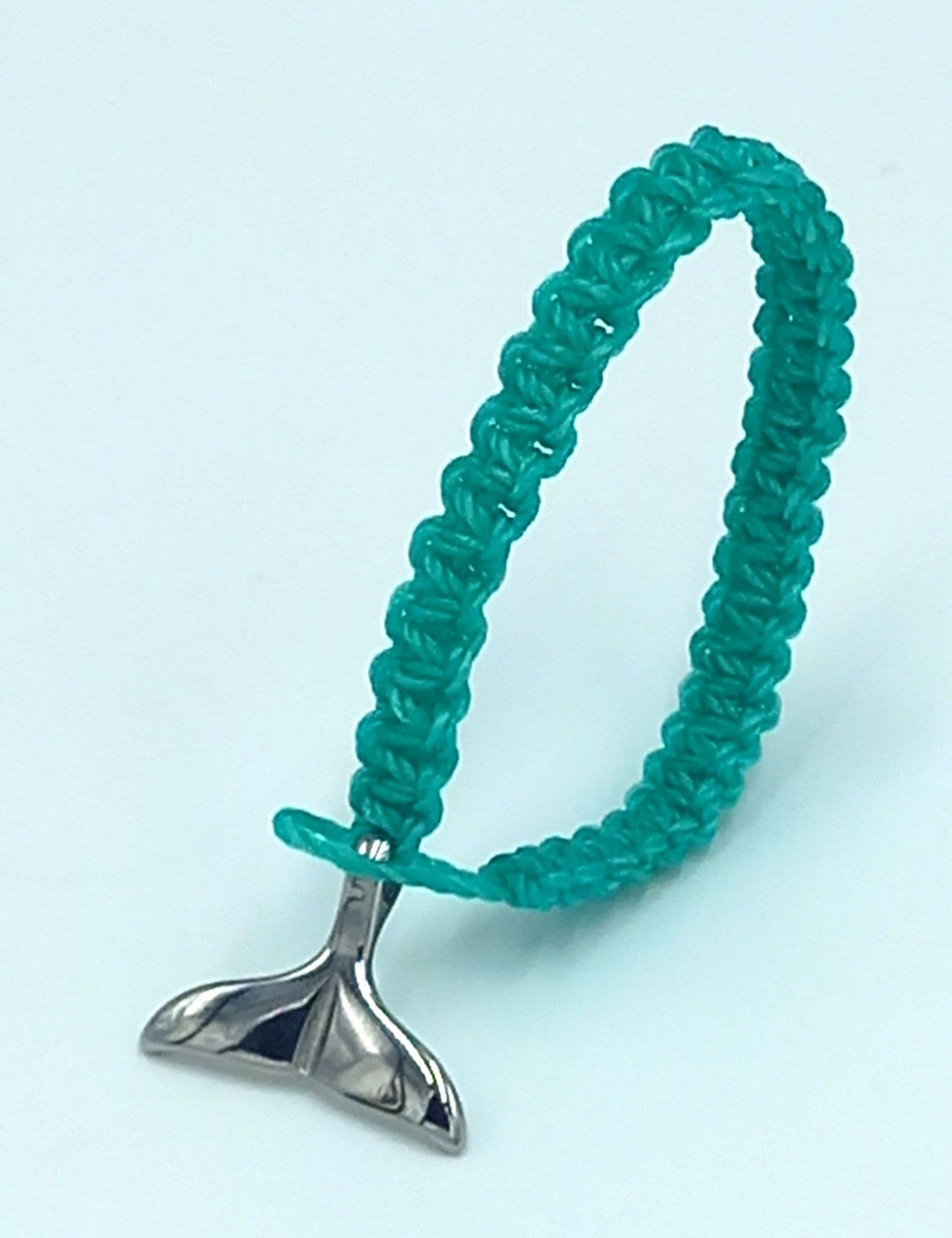 Whale Tail Bracelet (Blue)